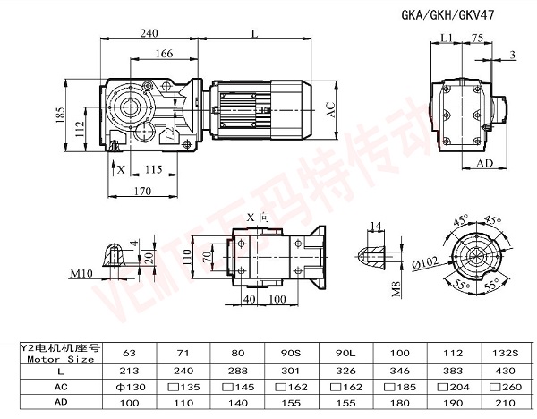 KA KH KV47減速機(jī)